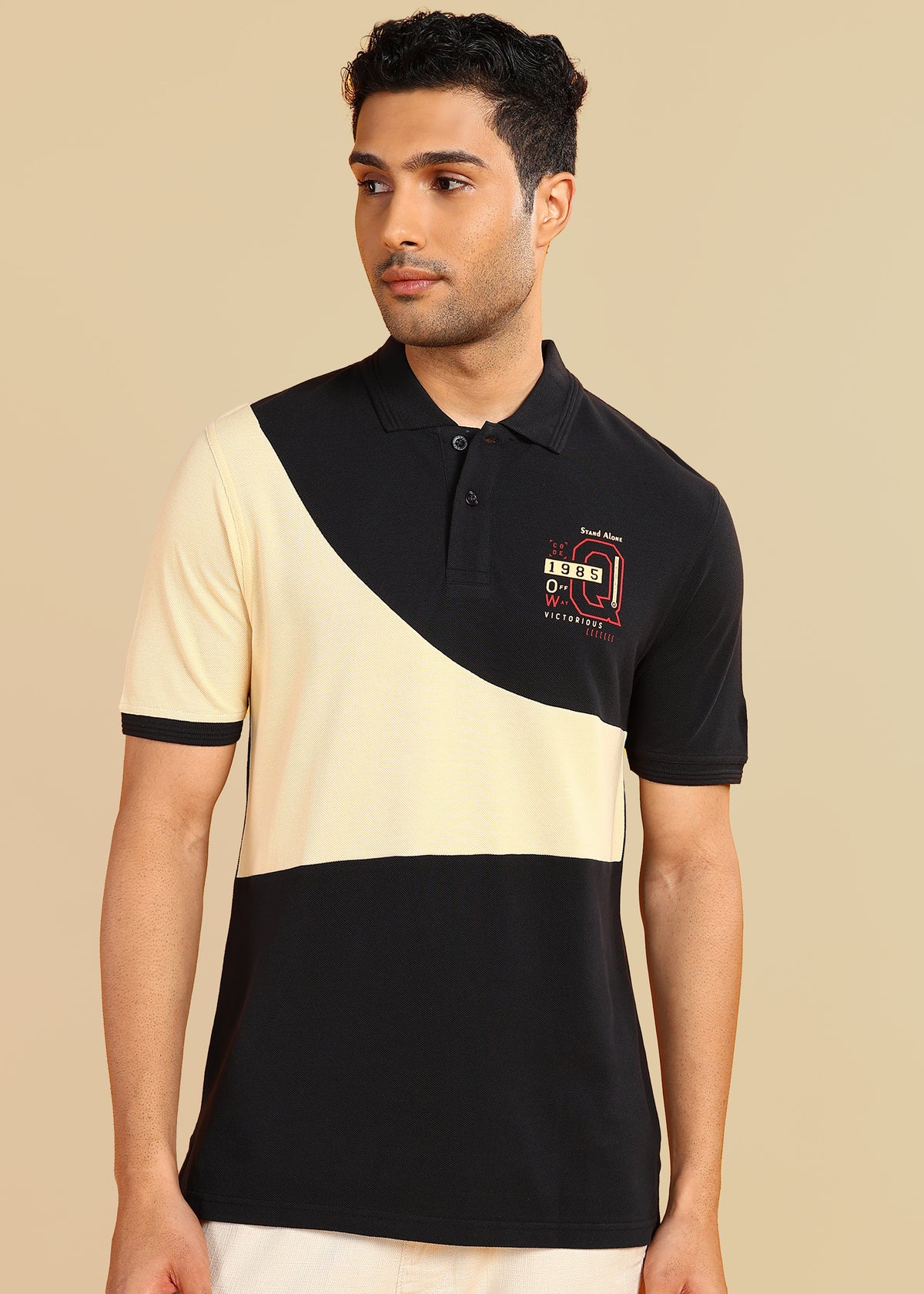 Colorblock Polo