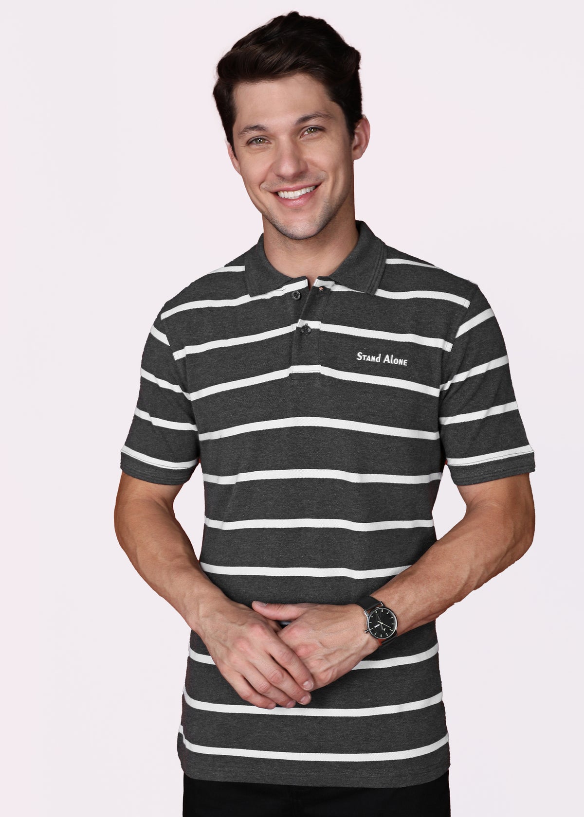 Striped Polo