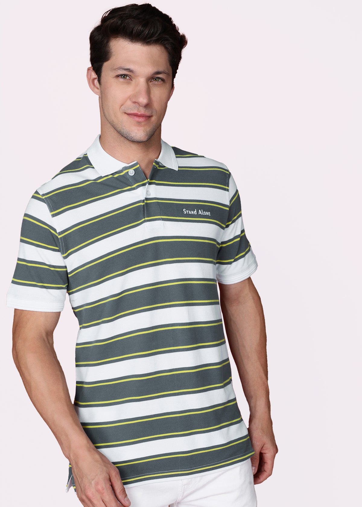 Striped Polo