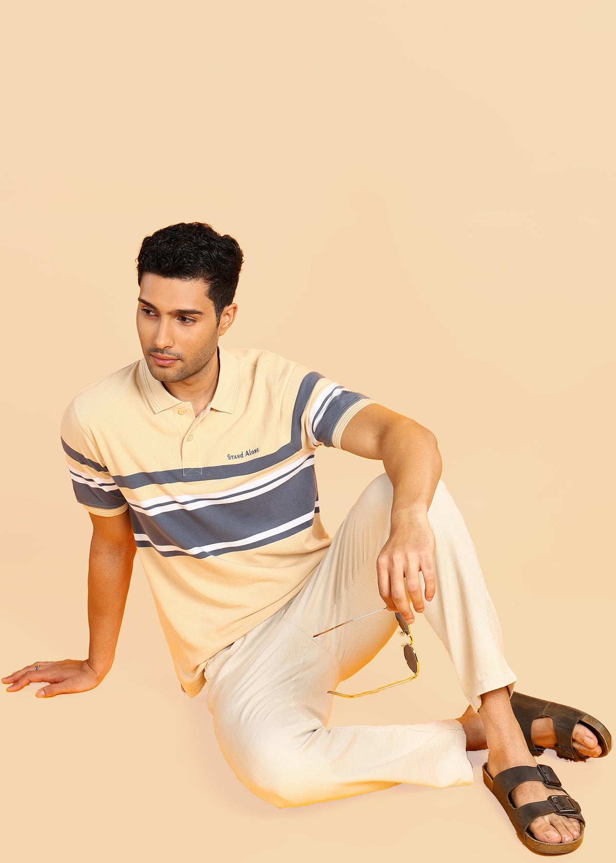 Striped Polo