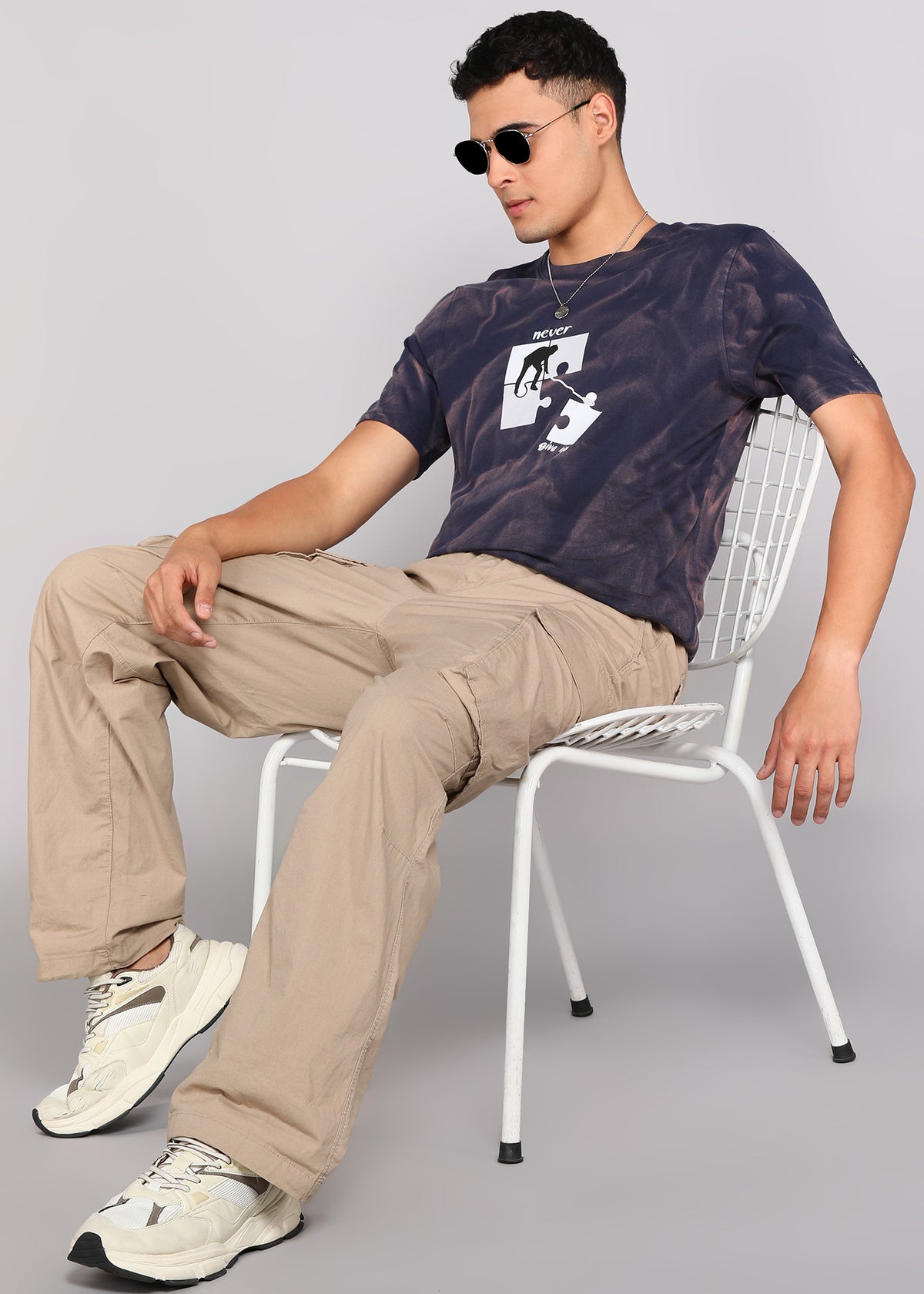 ACID WASH - NAVY