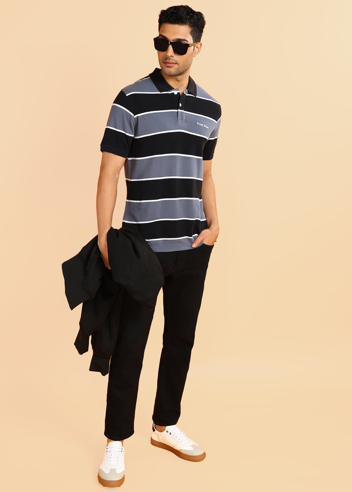 Striped Polo