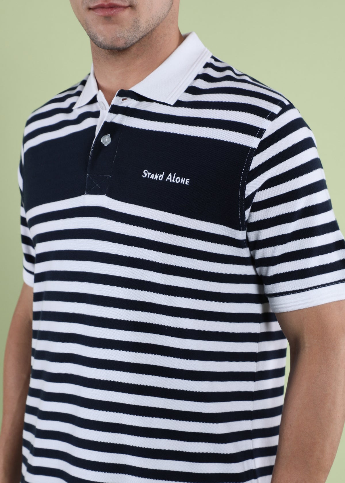 Striped Polo