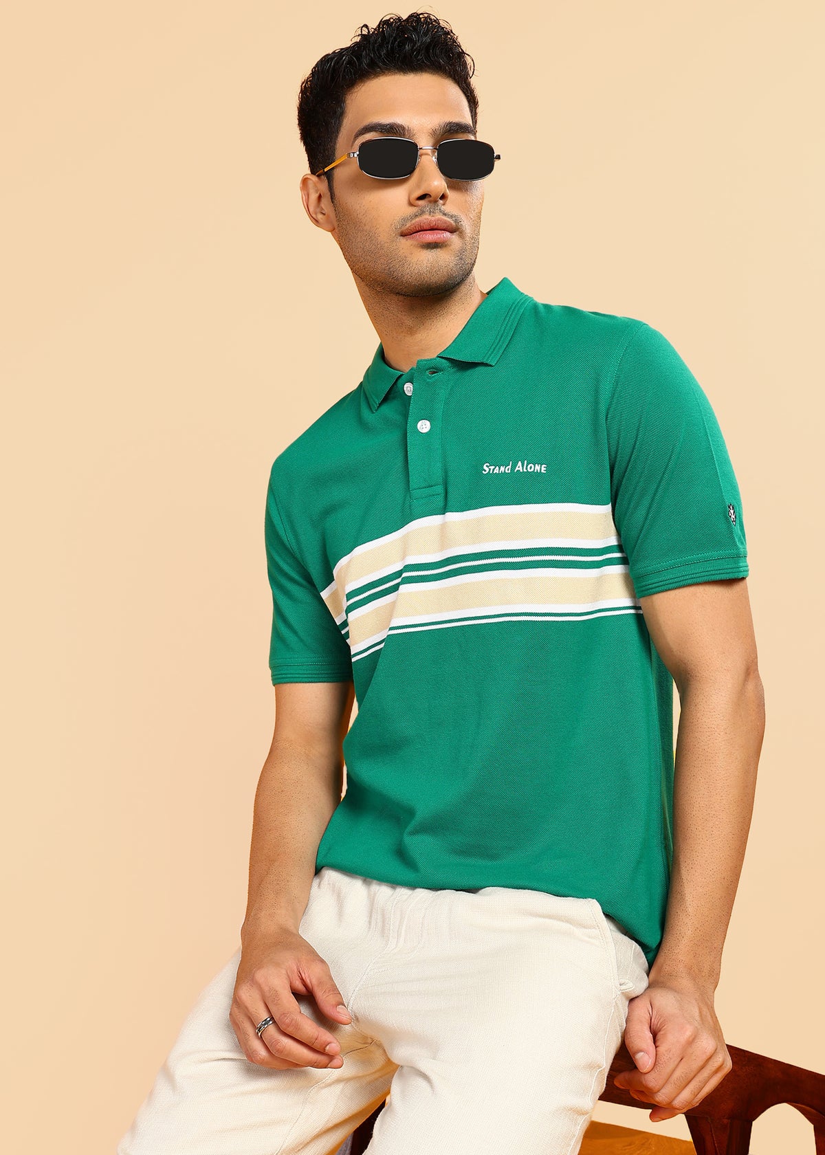 Striped Polo
