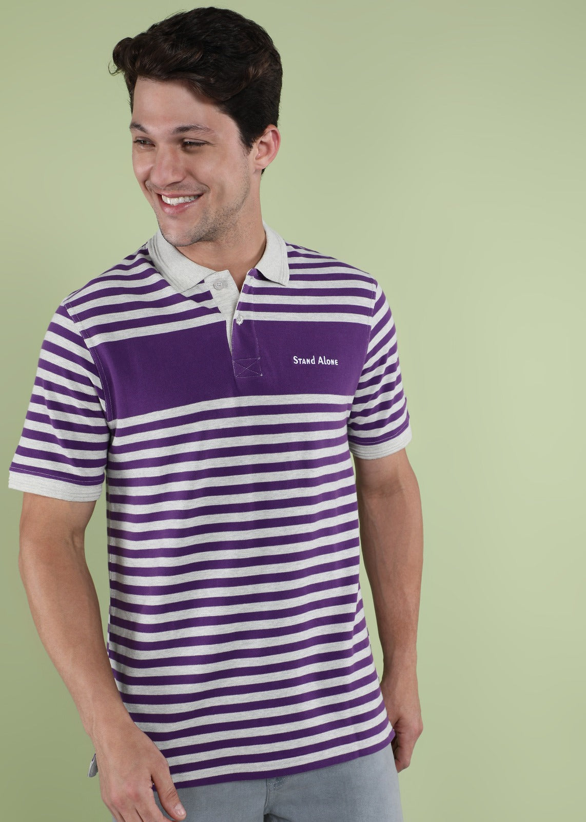 Striped Polo - Regular Fit