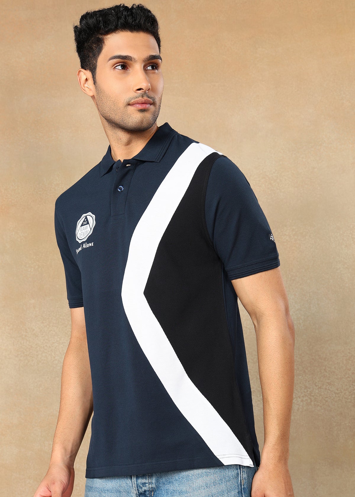 Colorblock Polo