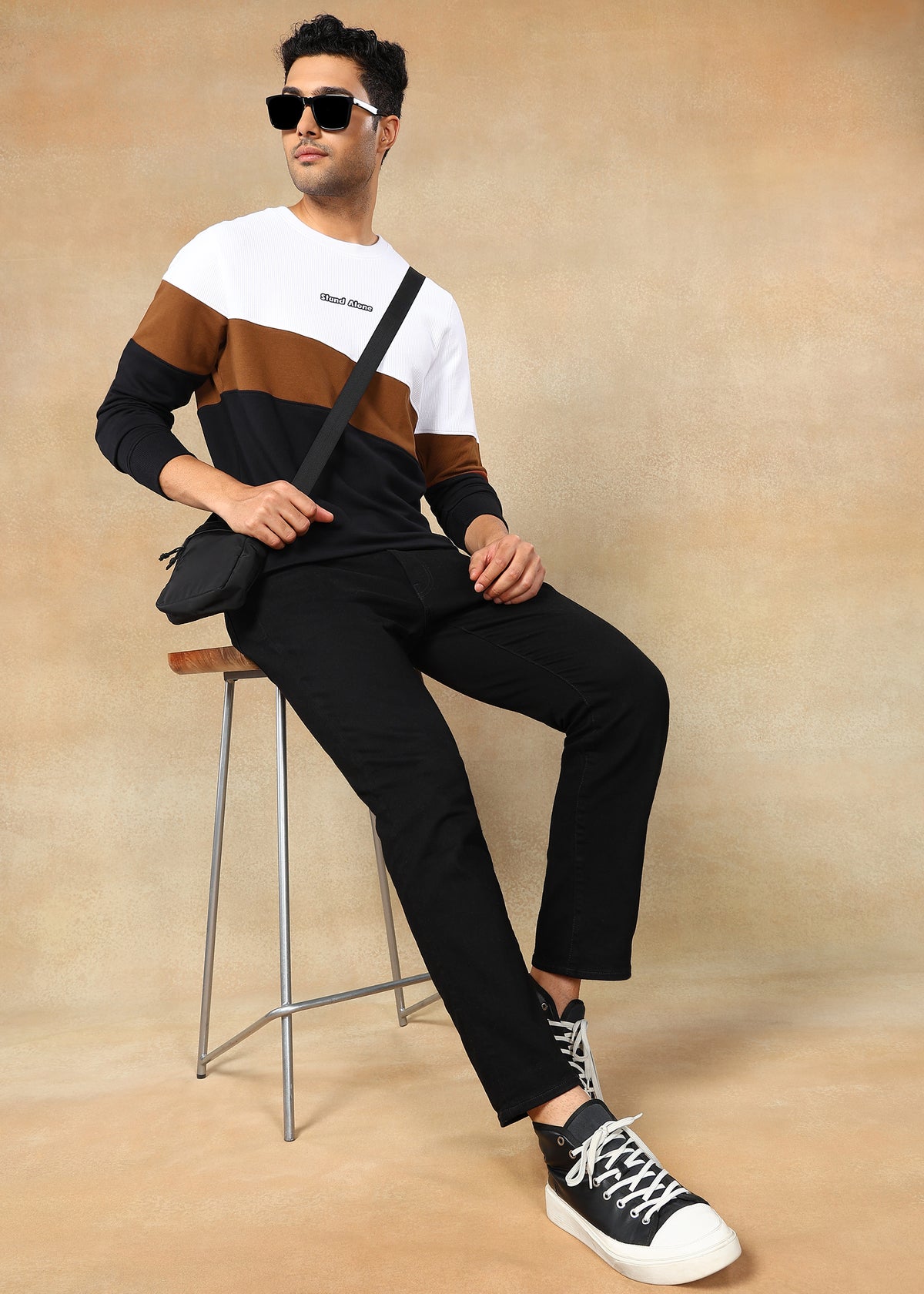 Color Block Sweatshirt