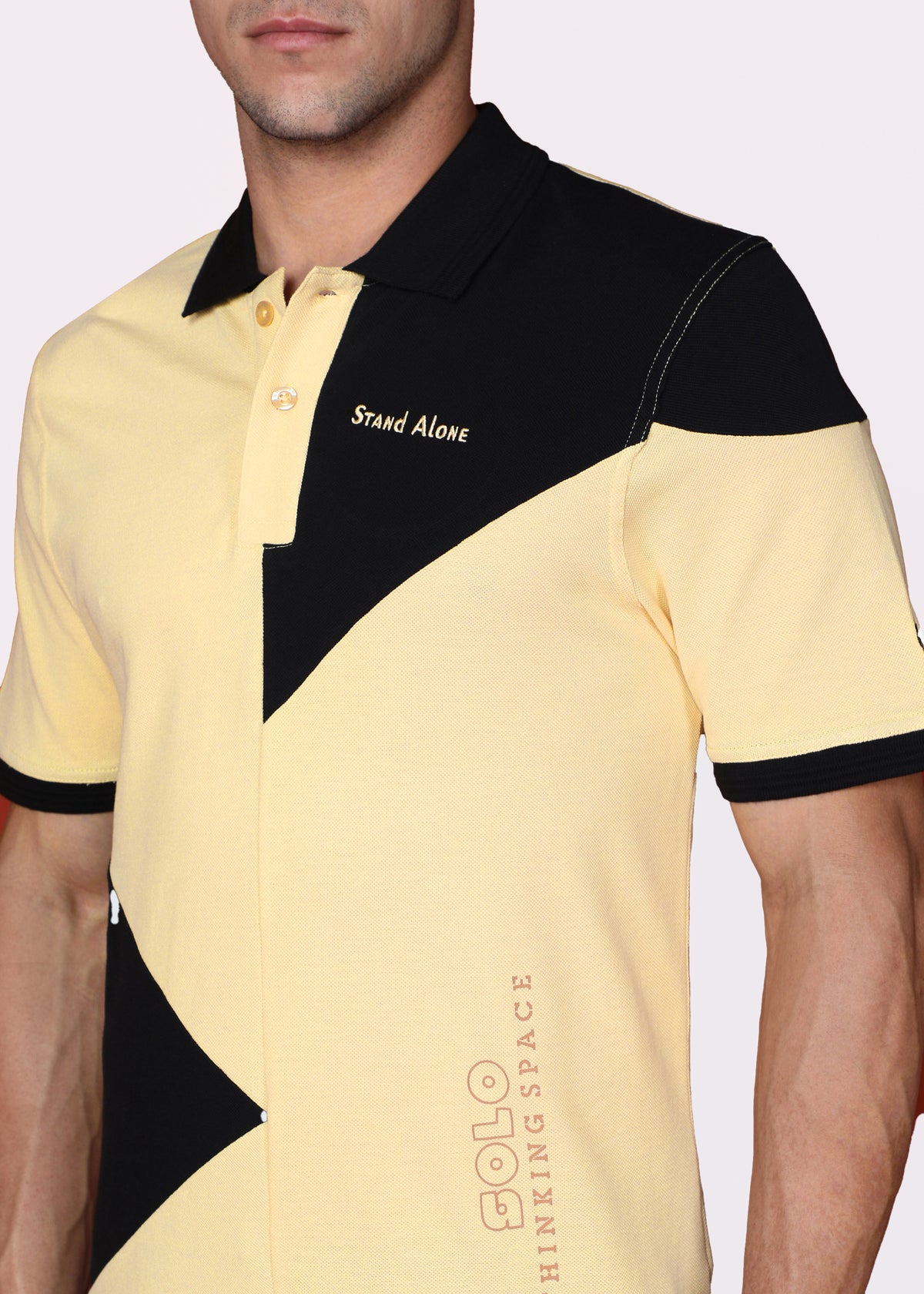 Colorblock Polo