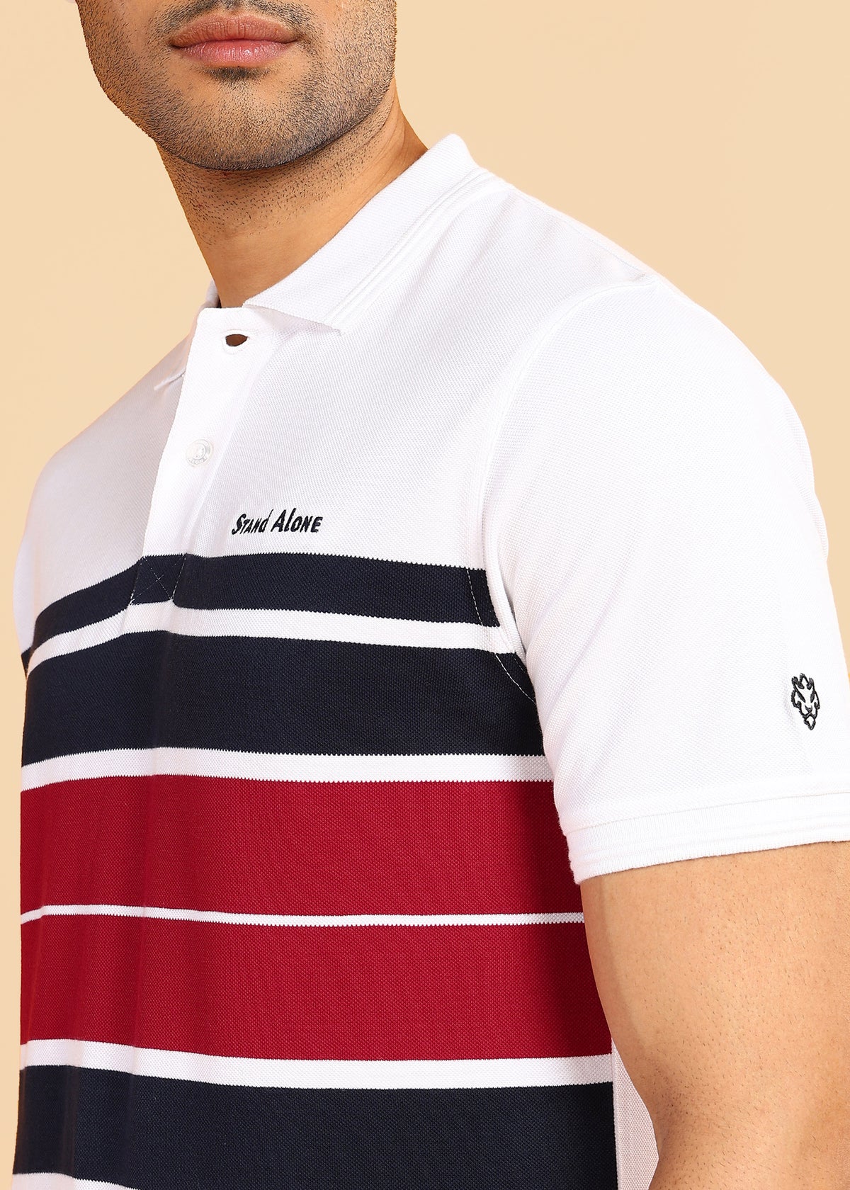 Striped Polo