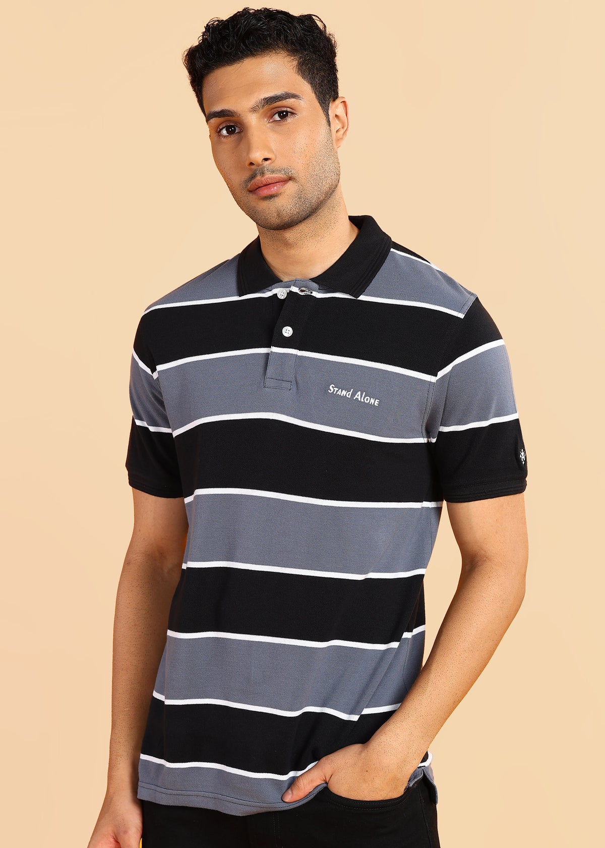 Striped Polo