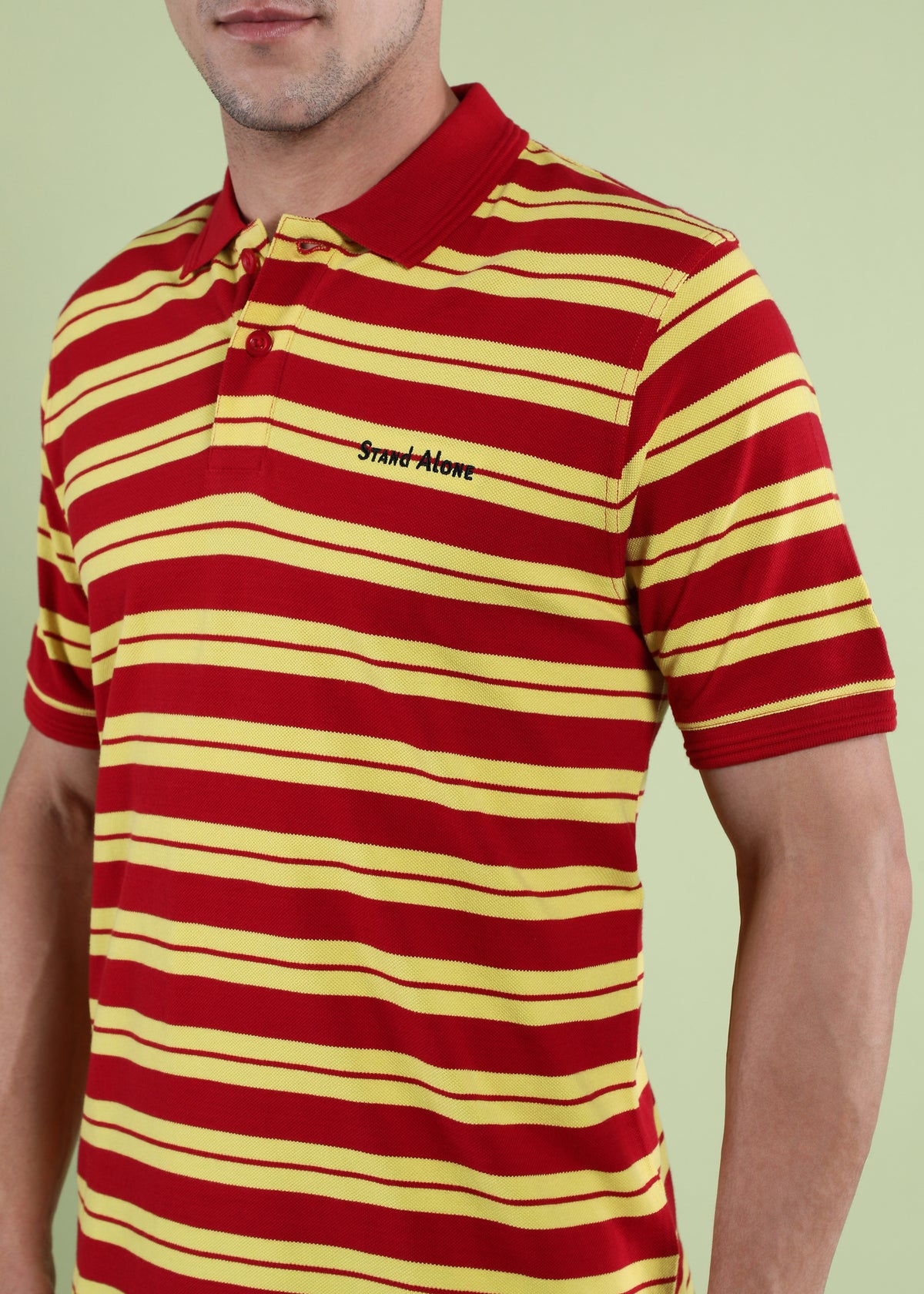 Striped Polo