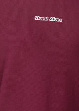 Textured Solid Sweatshirt